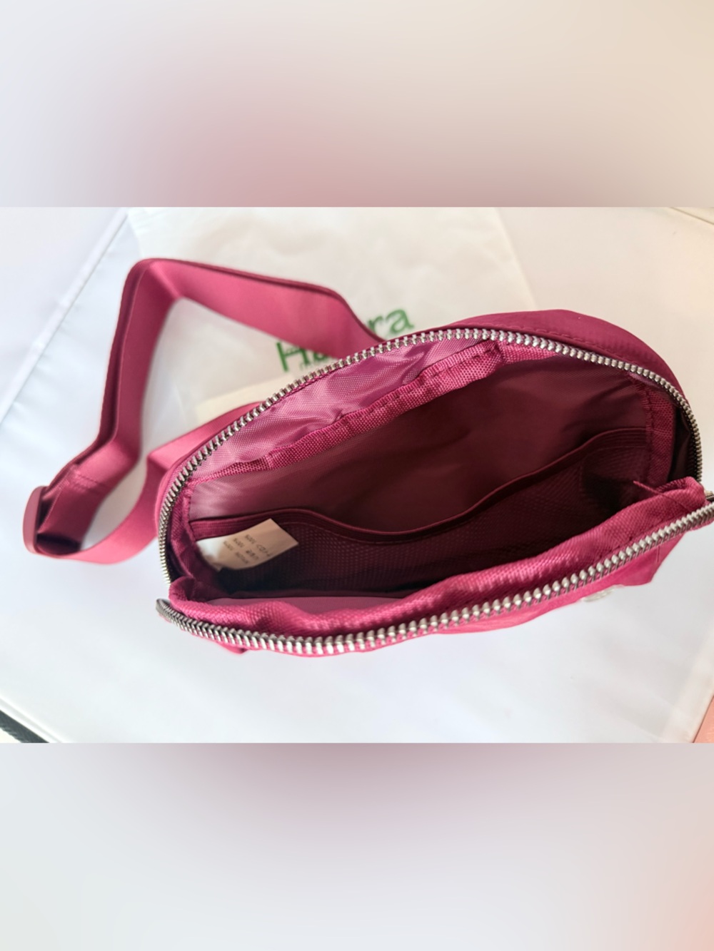 HALARA Fanny Pack Plum Adjustable Belt Bag NWT - Picture 8 of 9